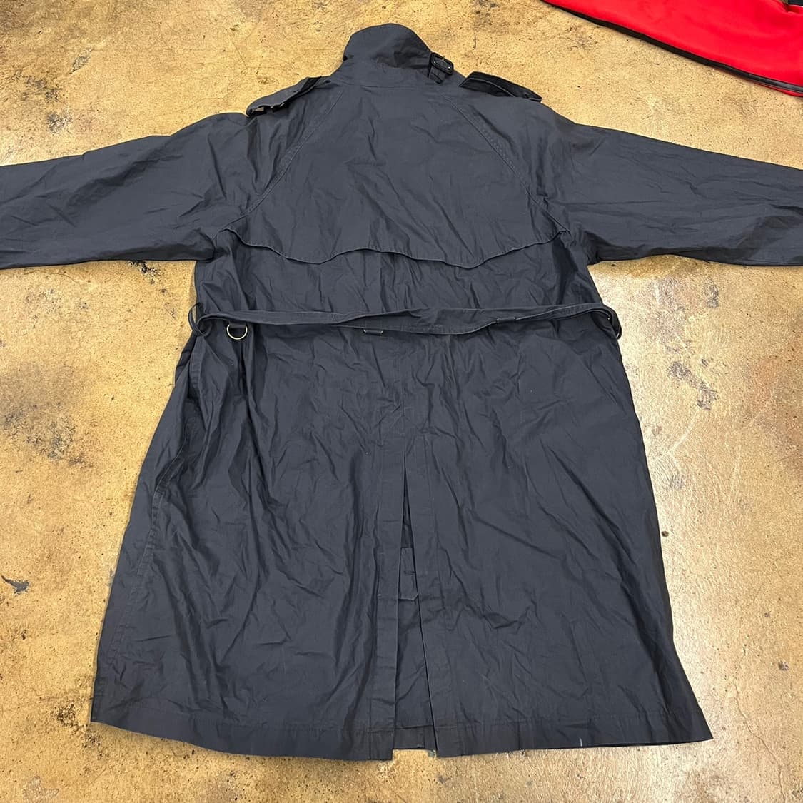 [정품/11] 폴로 랄프로렌 블랙 트렌치 코트 b14 상품이미지4
