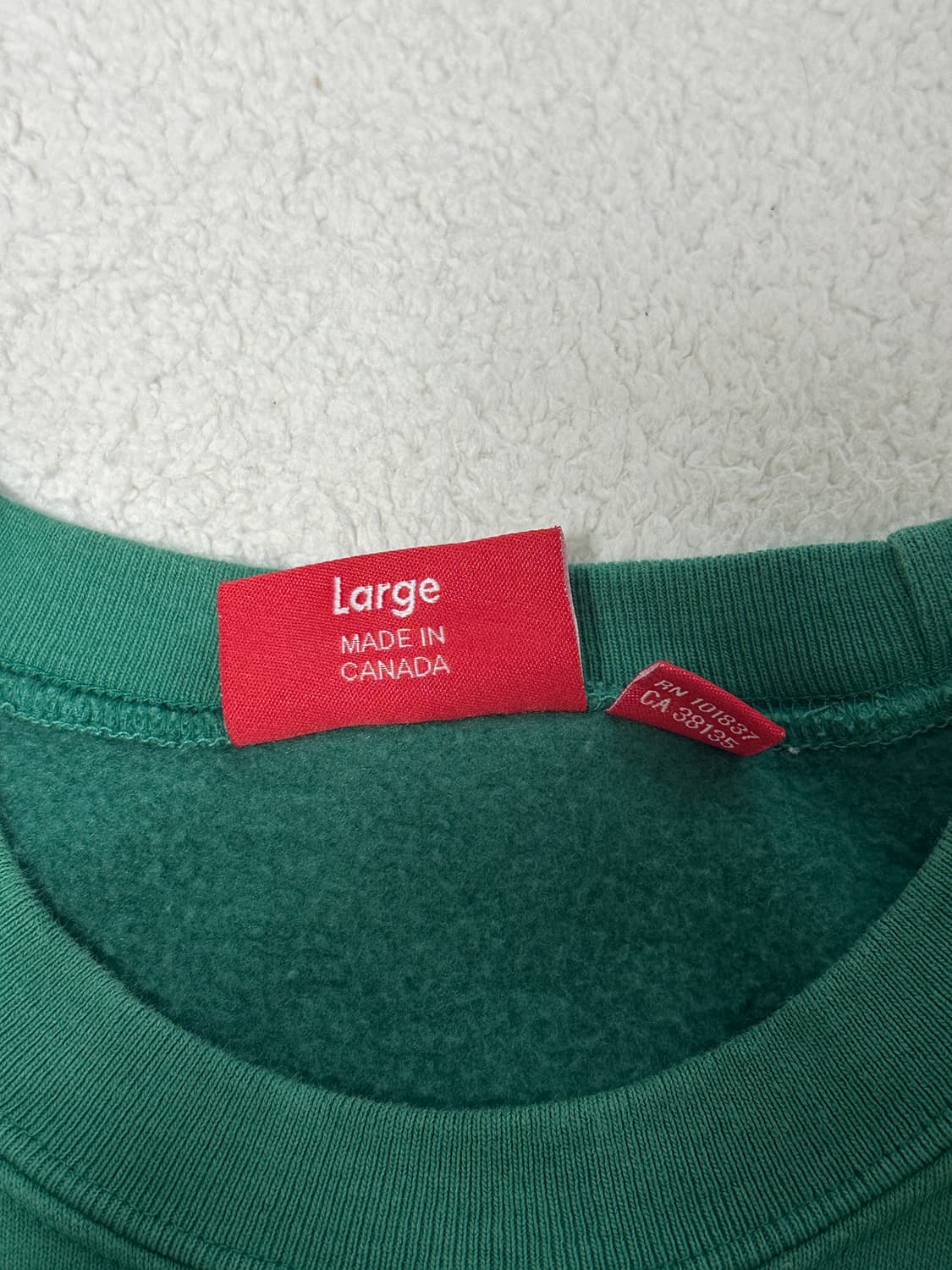 슈프림 맨투맨 L사이즈 NYC 크루넥 23fw 상품이미지4