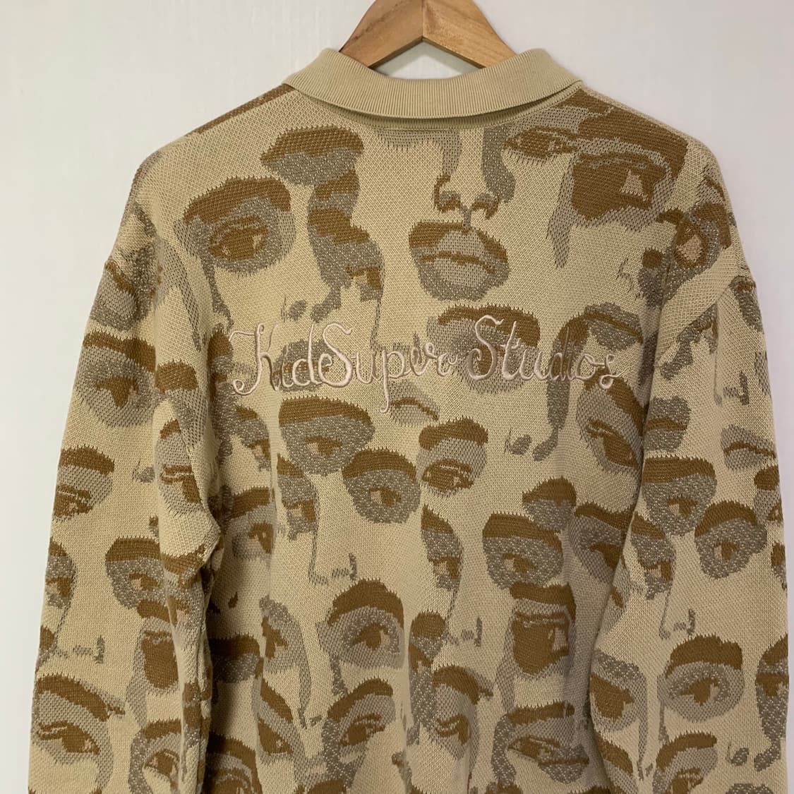 퓨마 푸마 빈티지 버튼 카라 니트 가디건 M 남녀공용 상품이미지5