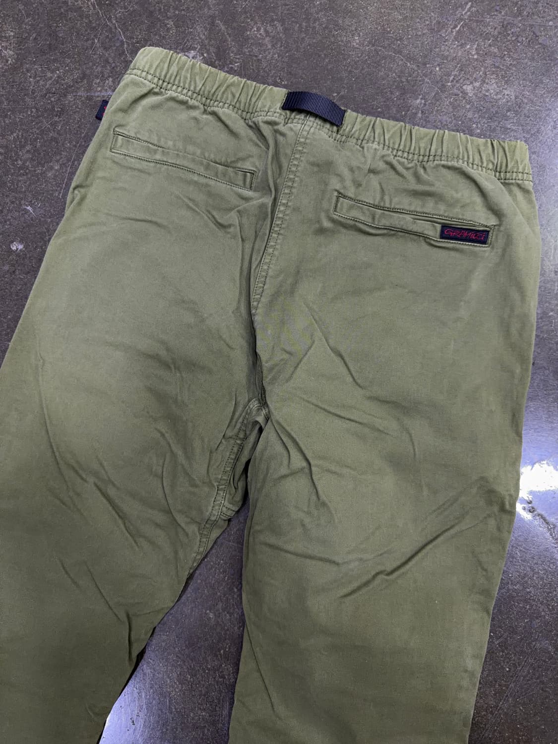 그라미치 NN 워싱 팬츠 0816 올리브 S 상품이미지7