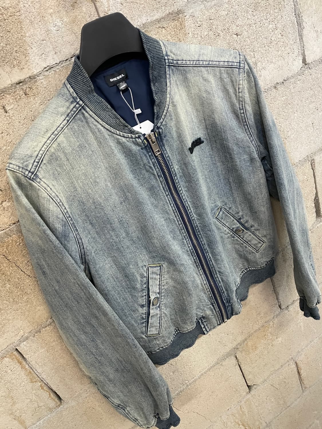 디젤 데님 봄버 자켓 상품이미지3
