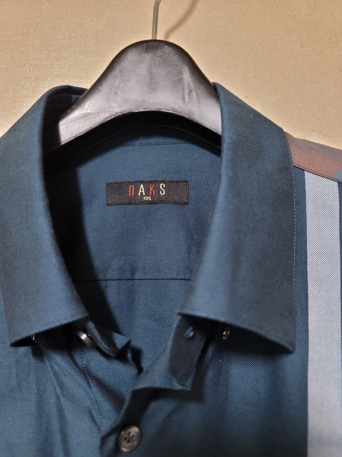 닥스 블루 체크셔츠 상품이미지5