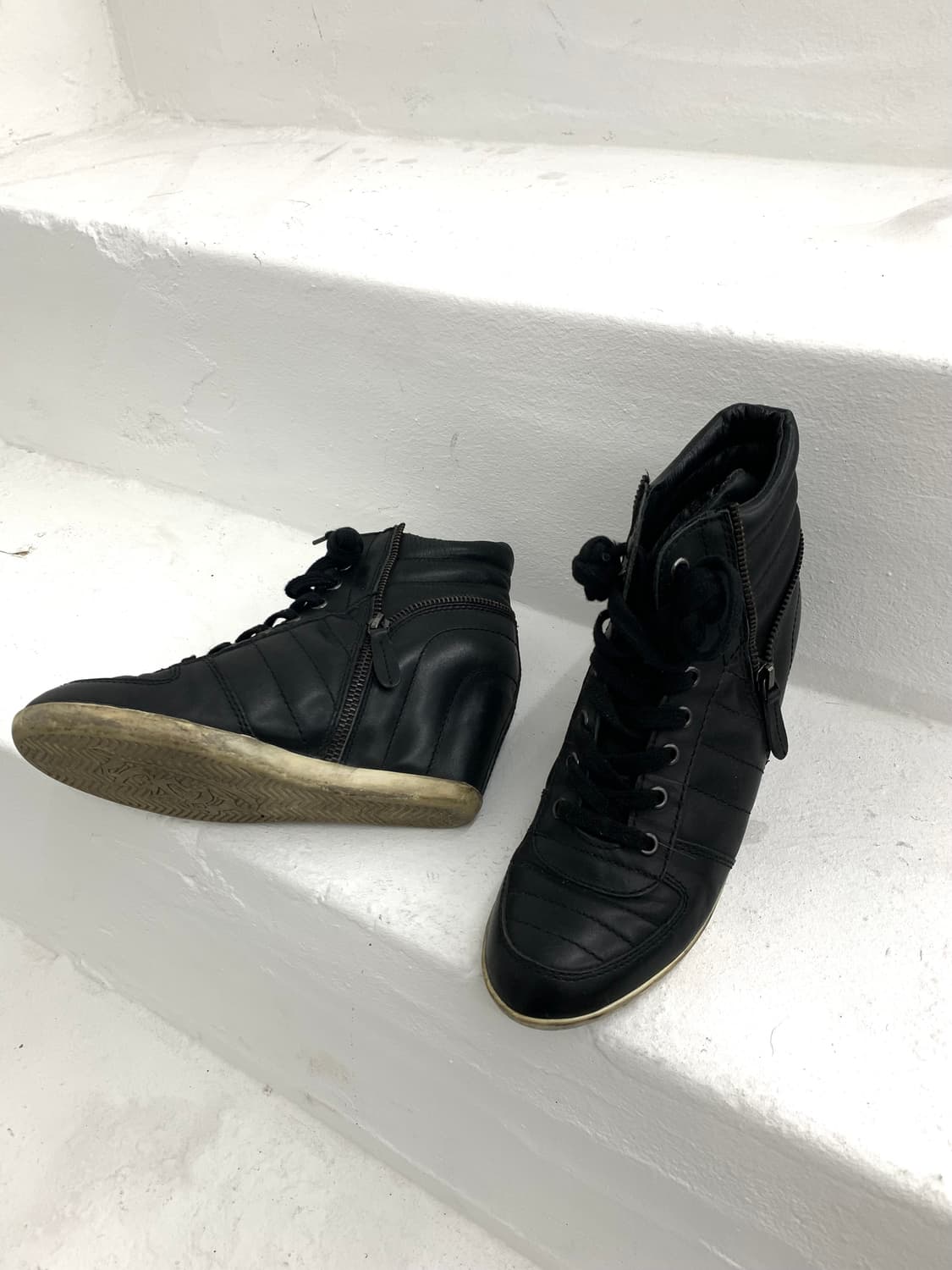Ash wedge ankle leather boots   상품이미지2