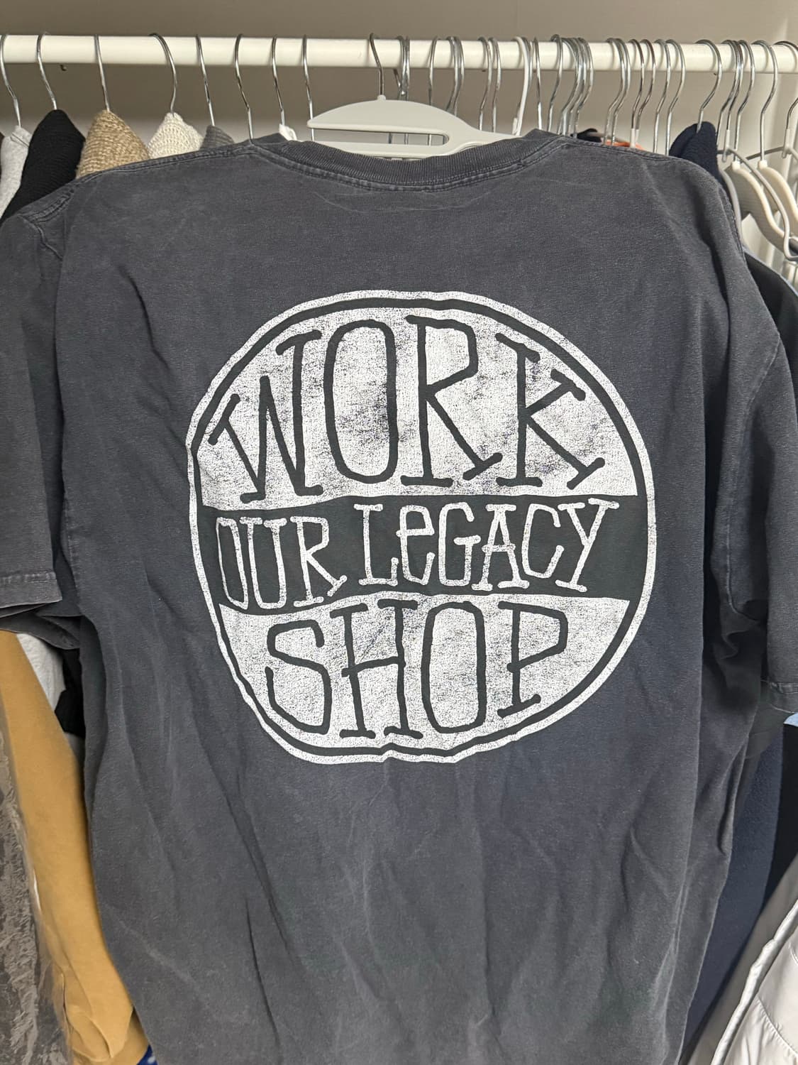 스투시 아워레가시 워크샵 닷 피그먼트 블랙 상품이미지2