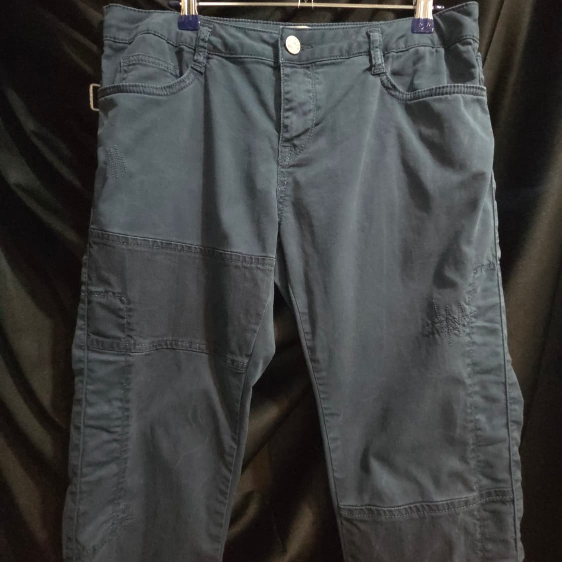 쟈딕앤볼테르 패치 데미지 팬츠 상품이미지3