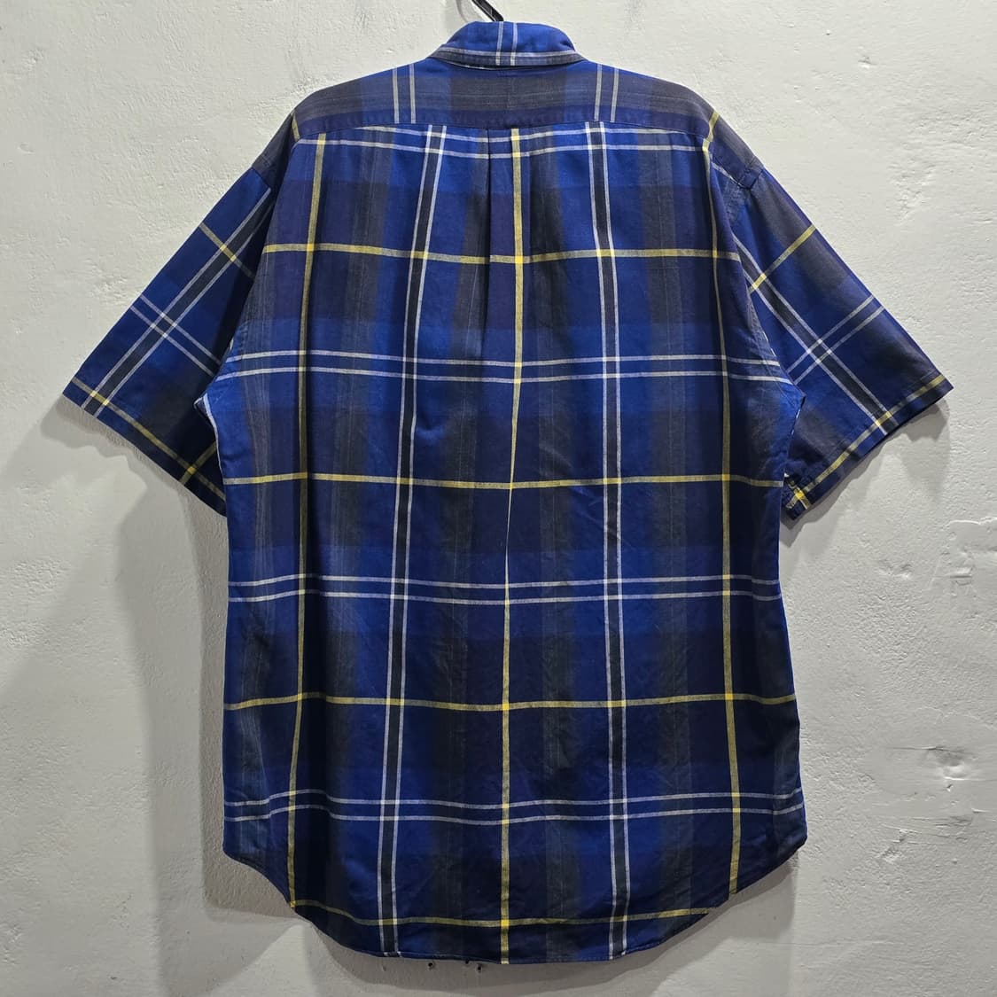 [표기 M, 실측 L] 폴로 랄프로렌 멀티체크 하프셔츠 블레어 상품이미지3