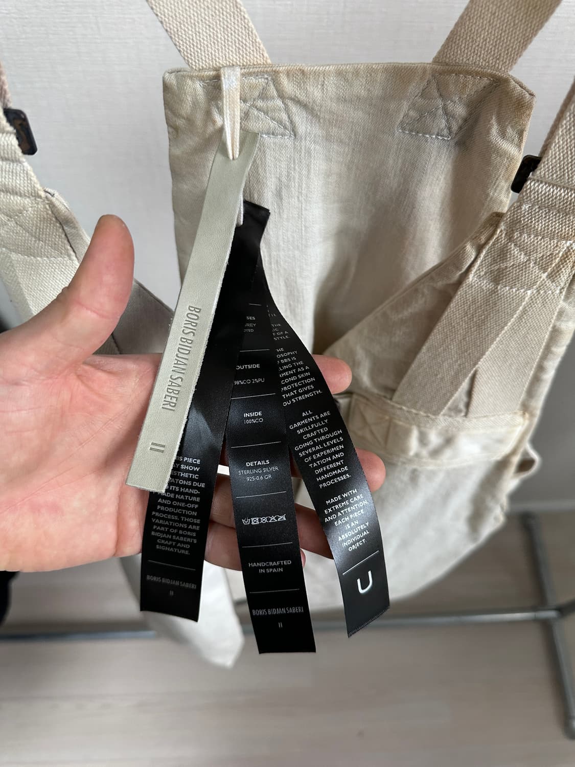 Boris bidjan saberi vest bag 상품이미지3