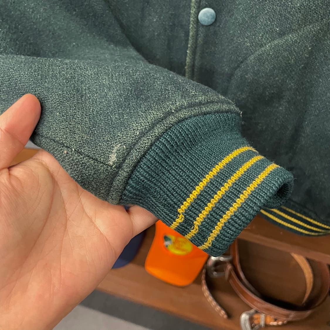 80s MacBeth 스포츠 클럽 세일러 후드 바시티 자켓 상품이미지5