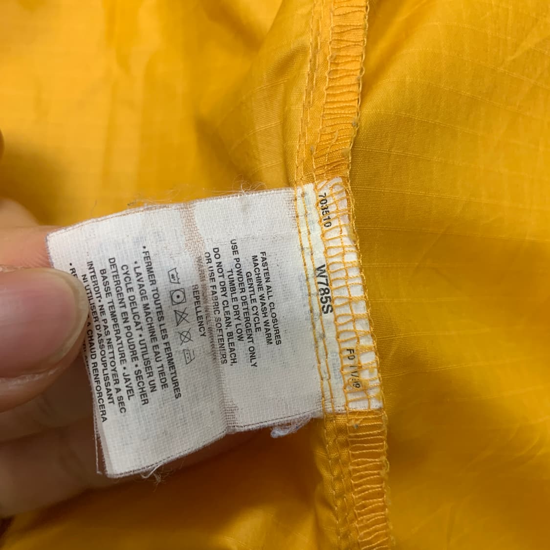 00s Patagonia 후디니 풀집 아카이브 바람막이 상품이미지5