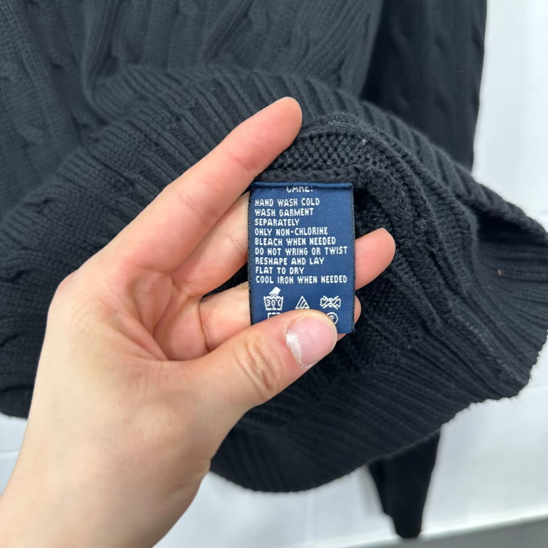 폴로 랄포르렌 목폴라 니트 상품이미지5