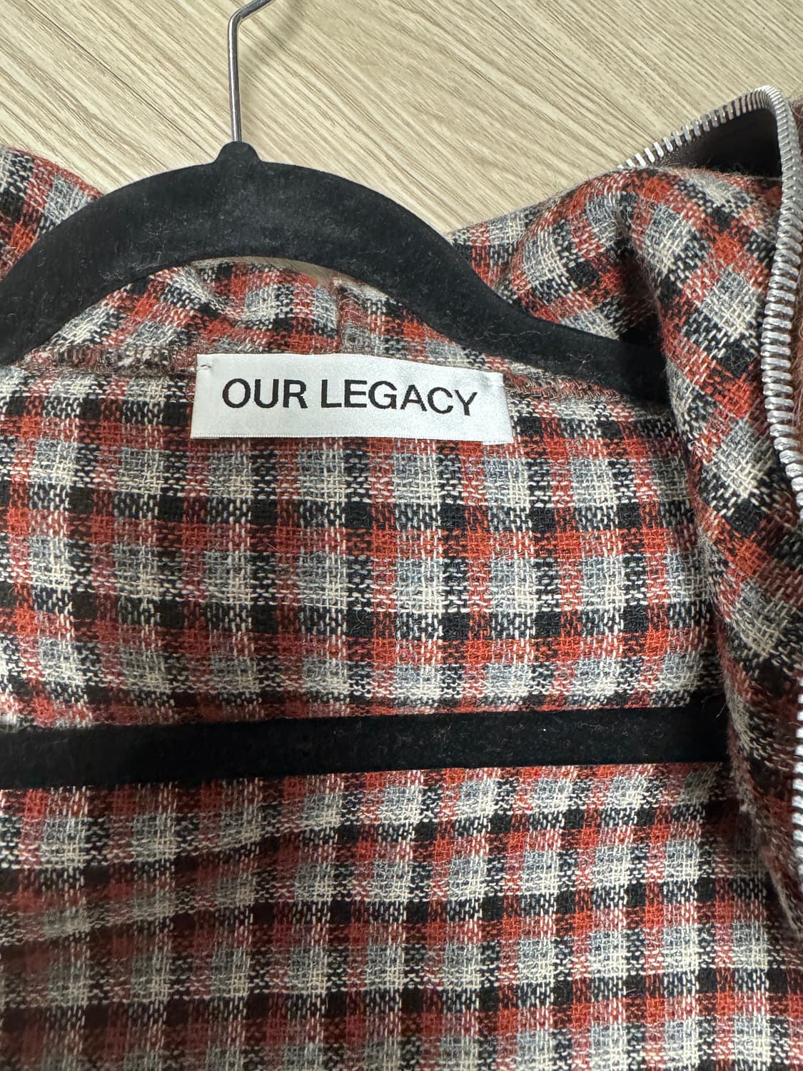 아워레가시 FULL ZIP HOOD BOSTON CHECK 상품이미지5