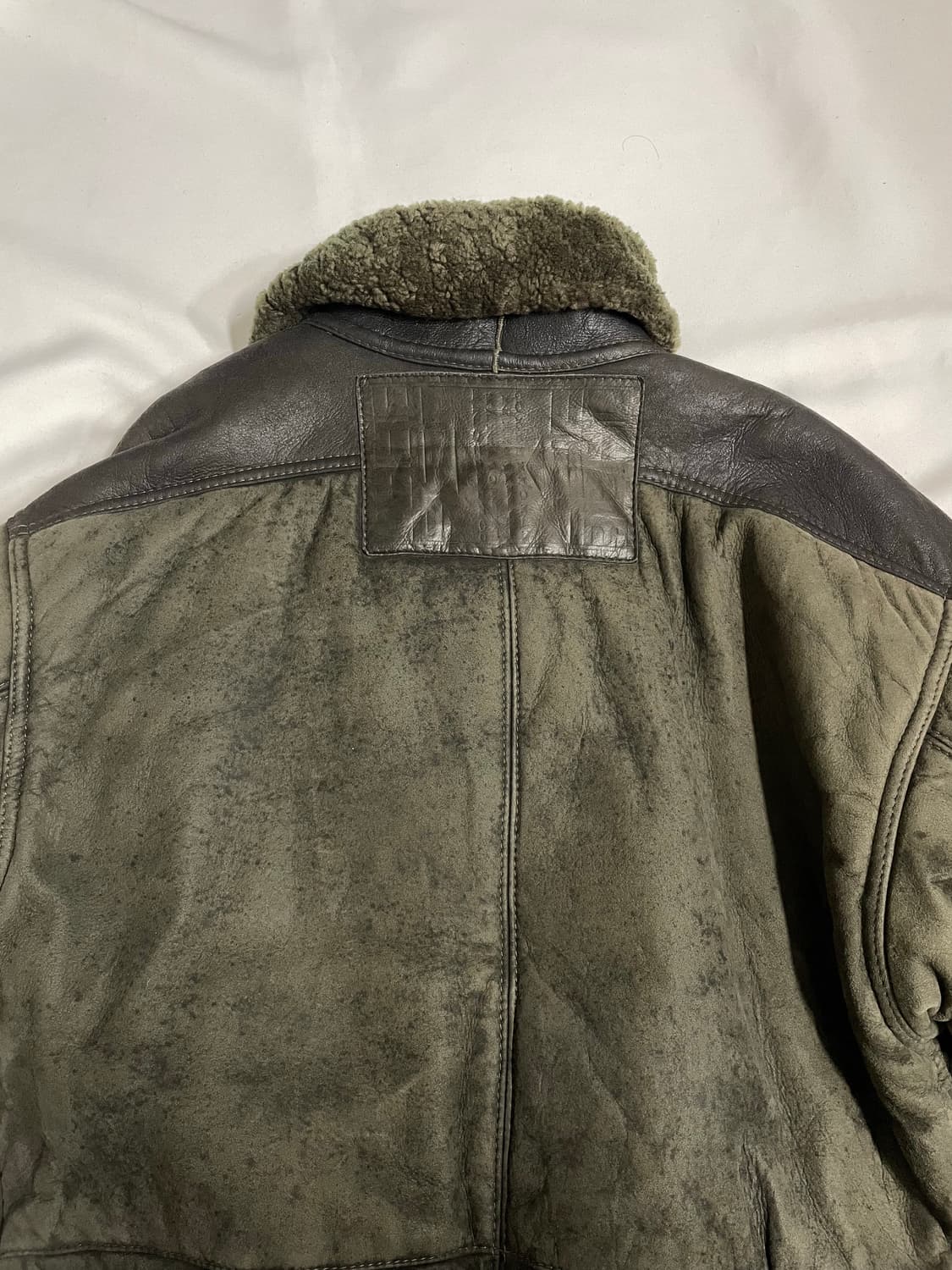 80‘s 지안프랑코 페레 램스킨 무스탕 상품이미지8