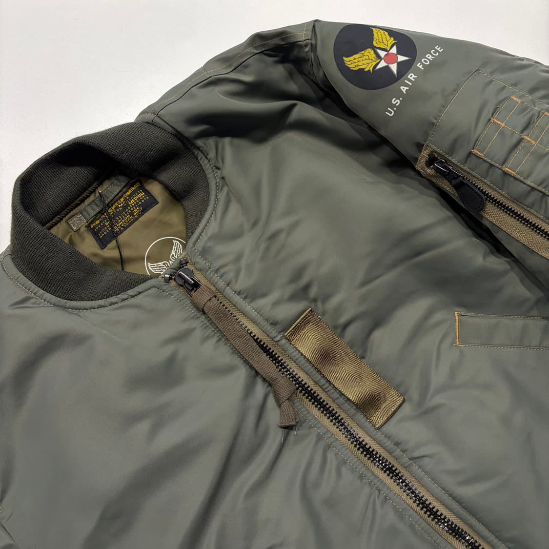 [M] 브론슨 마원 MA-1 항공 점퍼 자켓 C727 상품이미지3