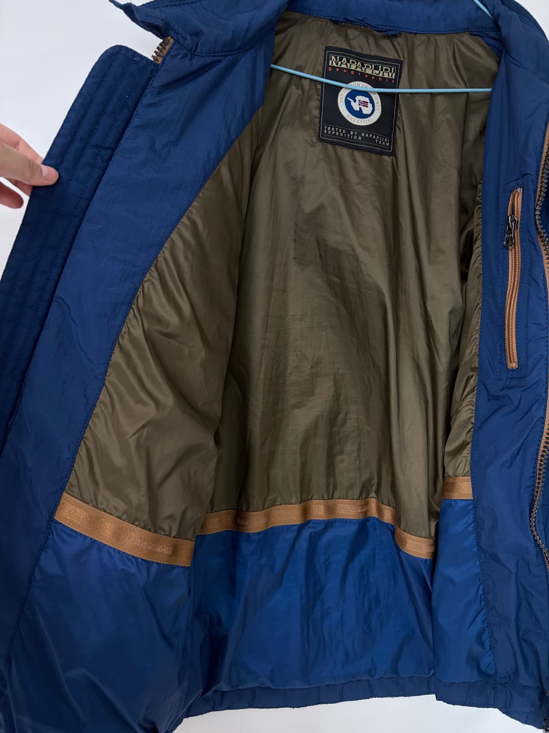 나파피리 남성 퀼팅 자켓 네이비 95 상품이미지7