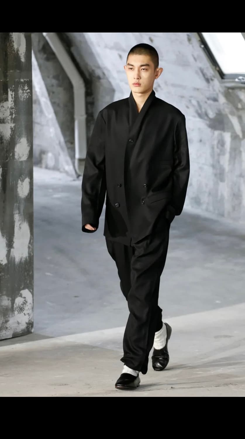 르메르 18f/w 텐셀 숄카라 셋업 상품이미지1