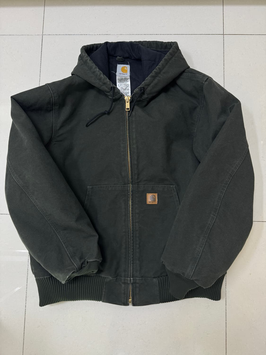 칼하트 J130 모스그린 L 상품이미지1