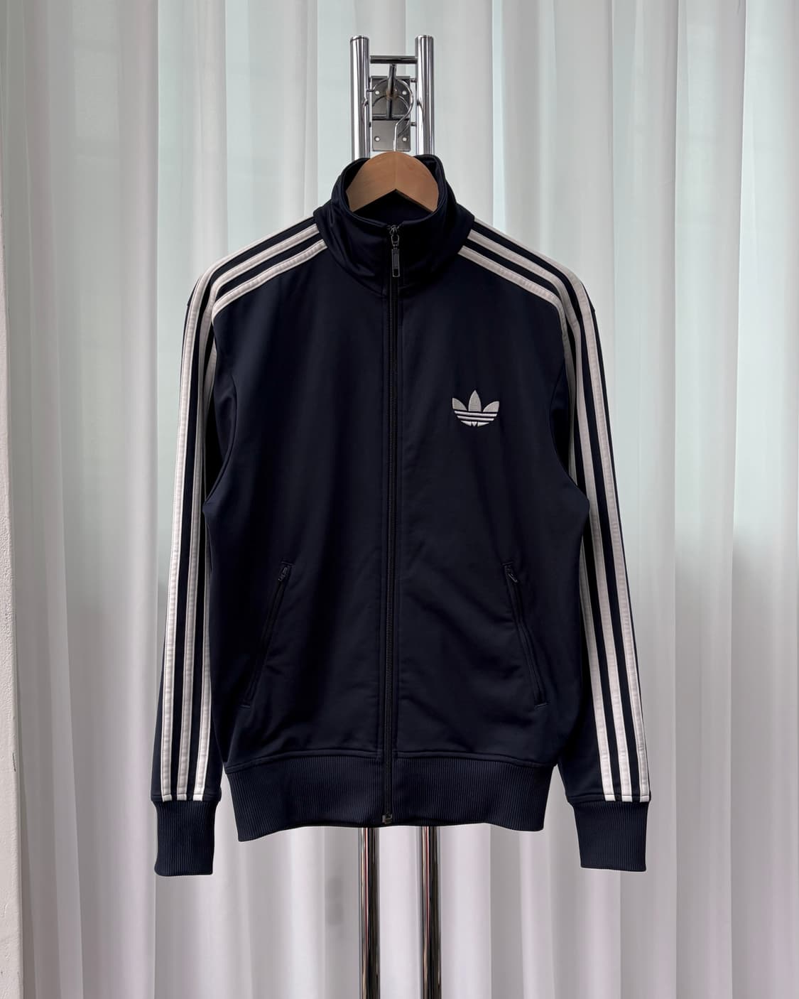 [S-M]아디다스 구형 파이어버드 네이비 트랙탑 져지 상품이미지2