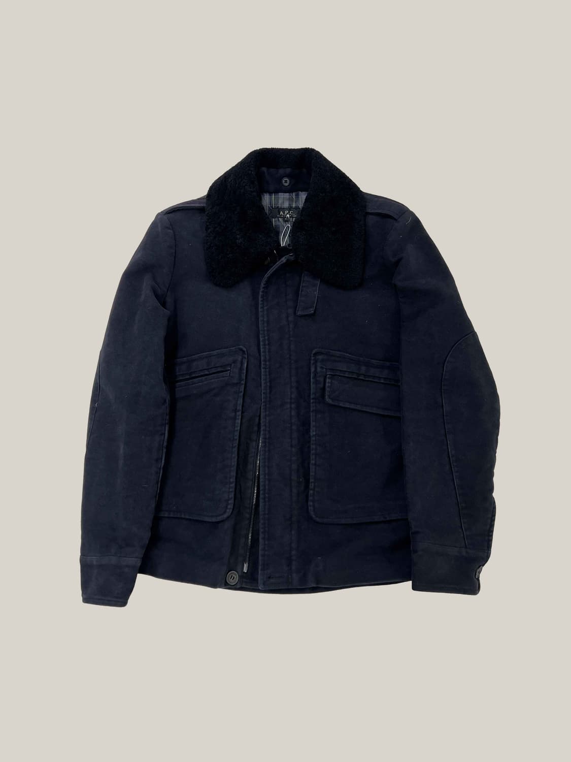 아페쎄 몰스킨 자켓 봄버  상품이미지2