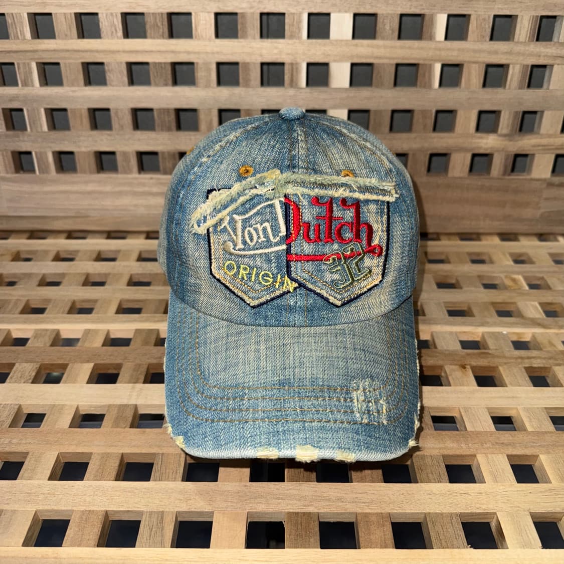 본더치 커스텀메이드 데님 캡 상품이미지2