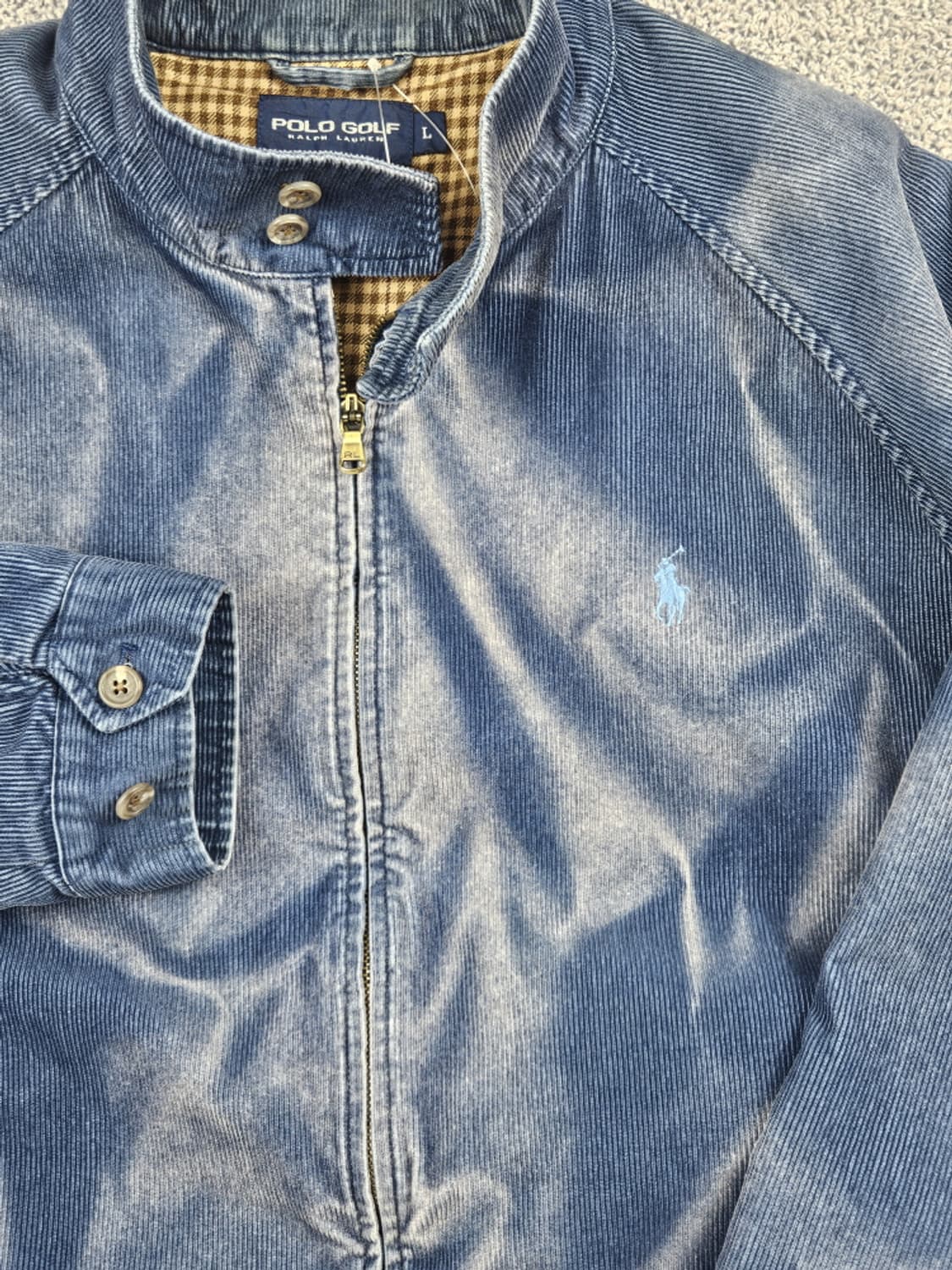 폴로랄프로렌 골프 다잉 워시드 커스텀 코듀로이 자켓 (L) / 10020 상품이미지6