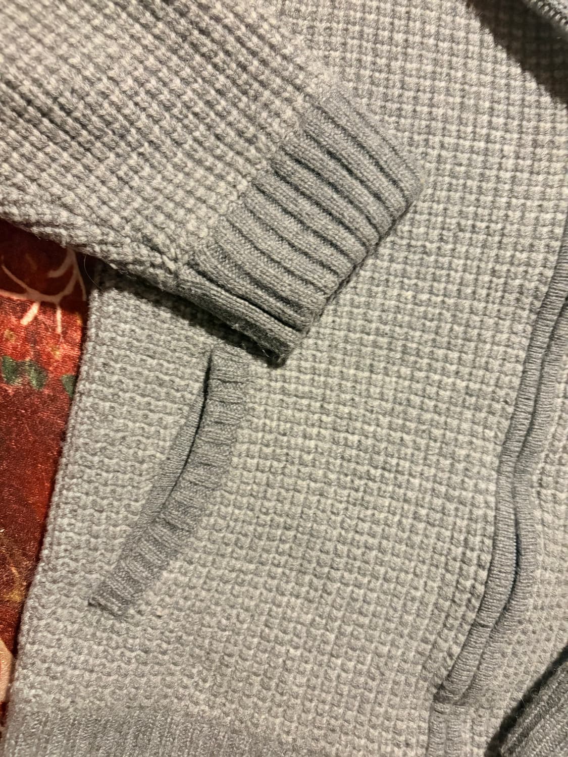 Kansai yamamoto waffle knit cardigan 상품이미지4