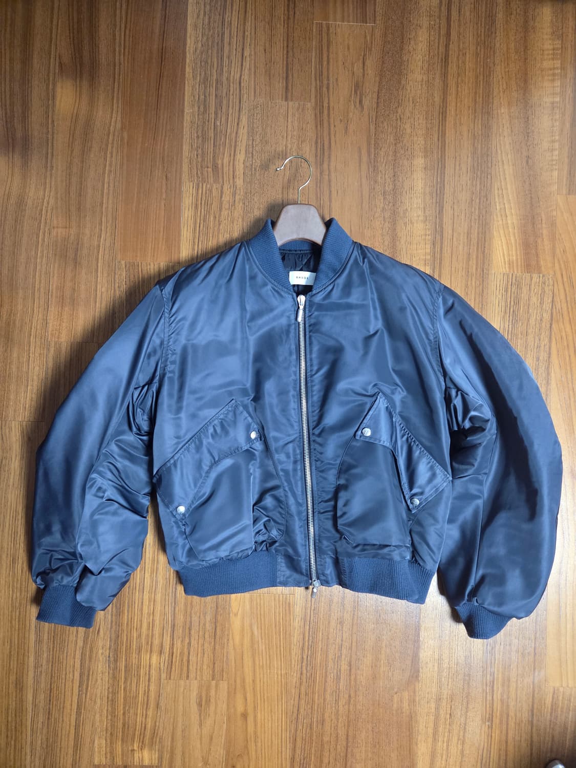 Rhude 네이비 블루 MA-1 자켓 상품이미지1