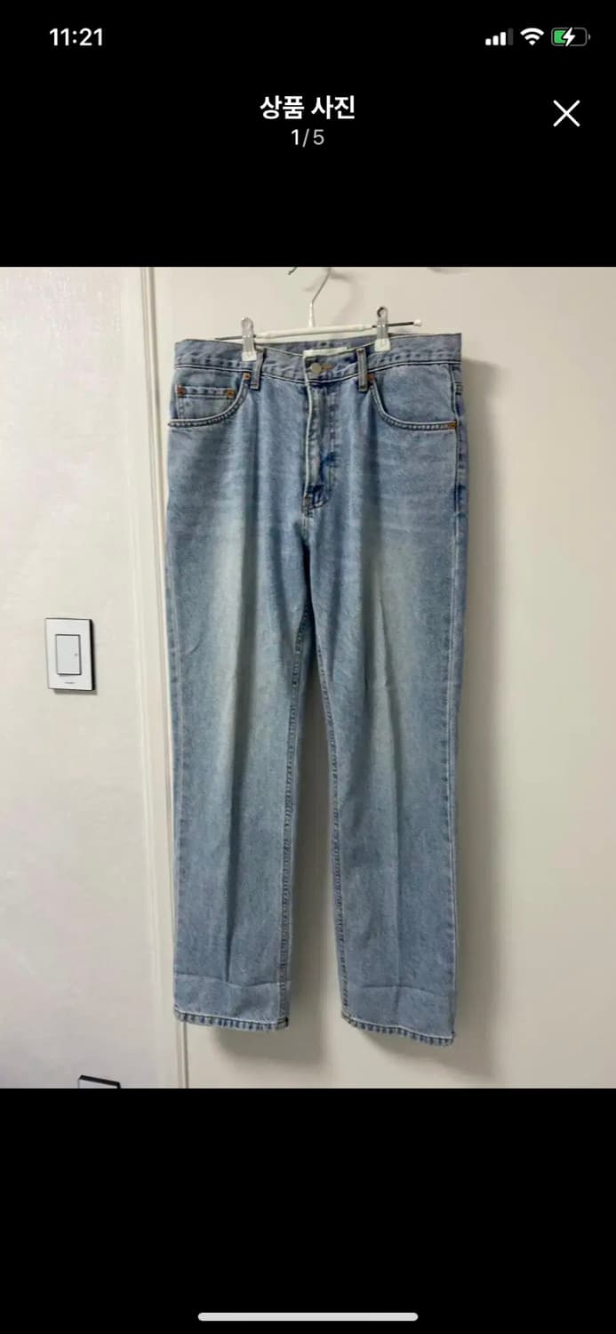 Dunst  던스트 연청 데님팬츠 M사이즈 상품이미지1
