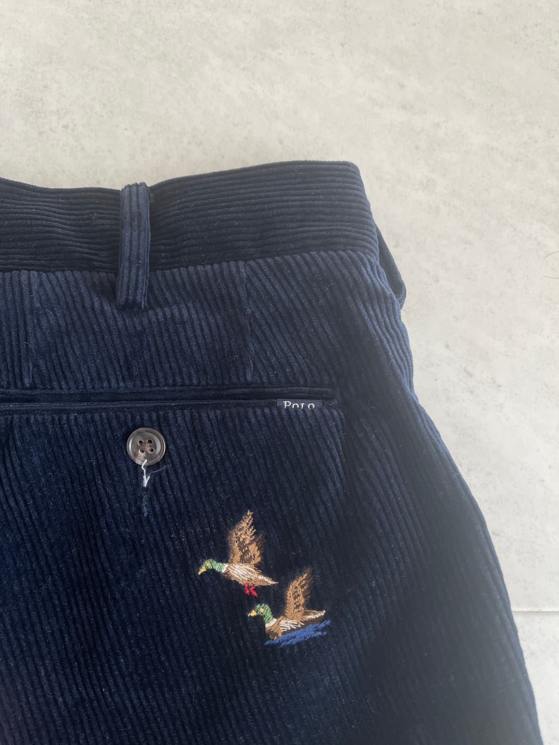 폴로 클래식핏 정품 코듀로이 바지 32 상품이미지5