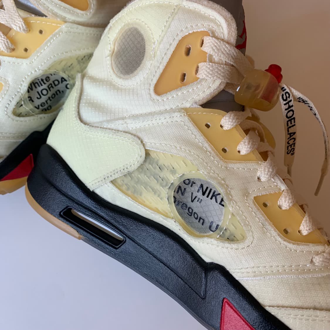 [270] 오프화이트 조던5 파이어레드 상품이미지5