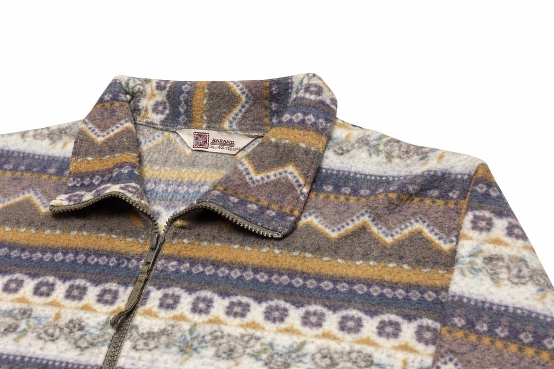 HABAND USA 빈티지 노르딕 플리스 집업 상품이미지3