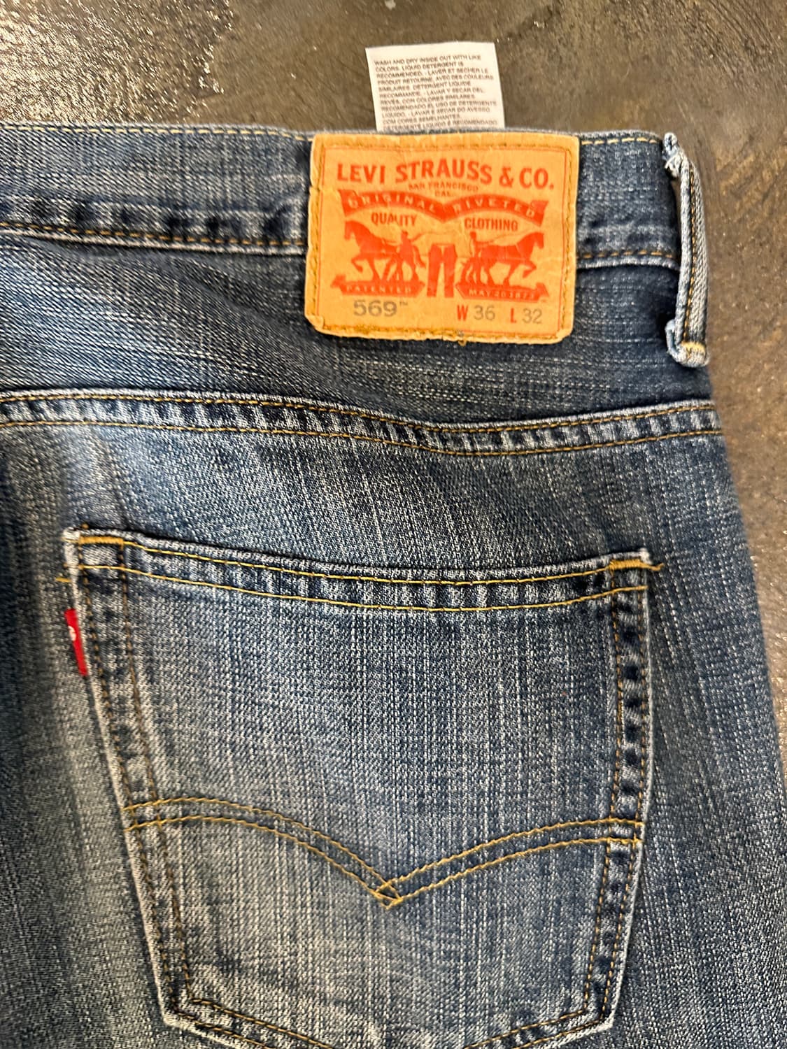 Levis 리바이스 569 W36 L32 상품이미지3