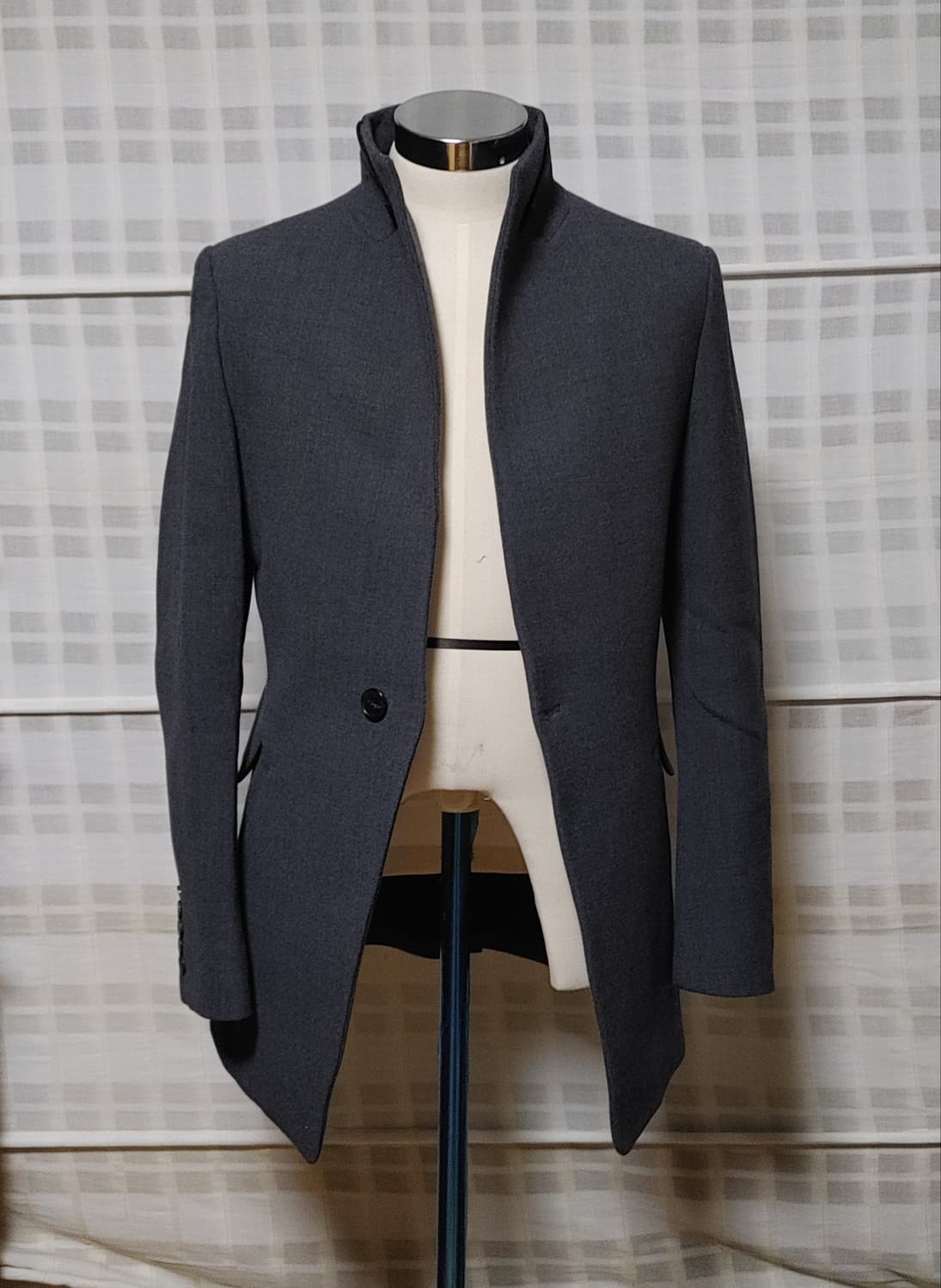 (한섬) 시스템 옴므 챠콜 코트 자켓 95 상품이미지1