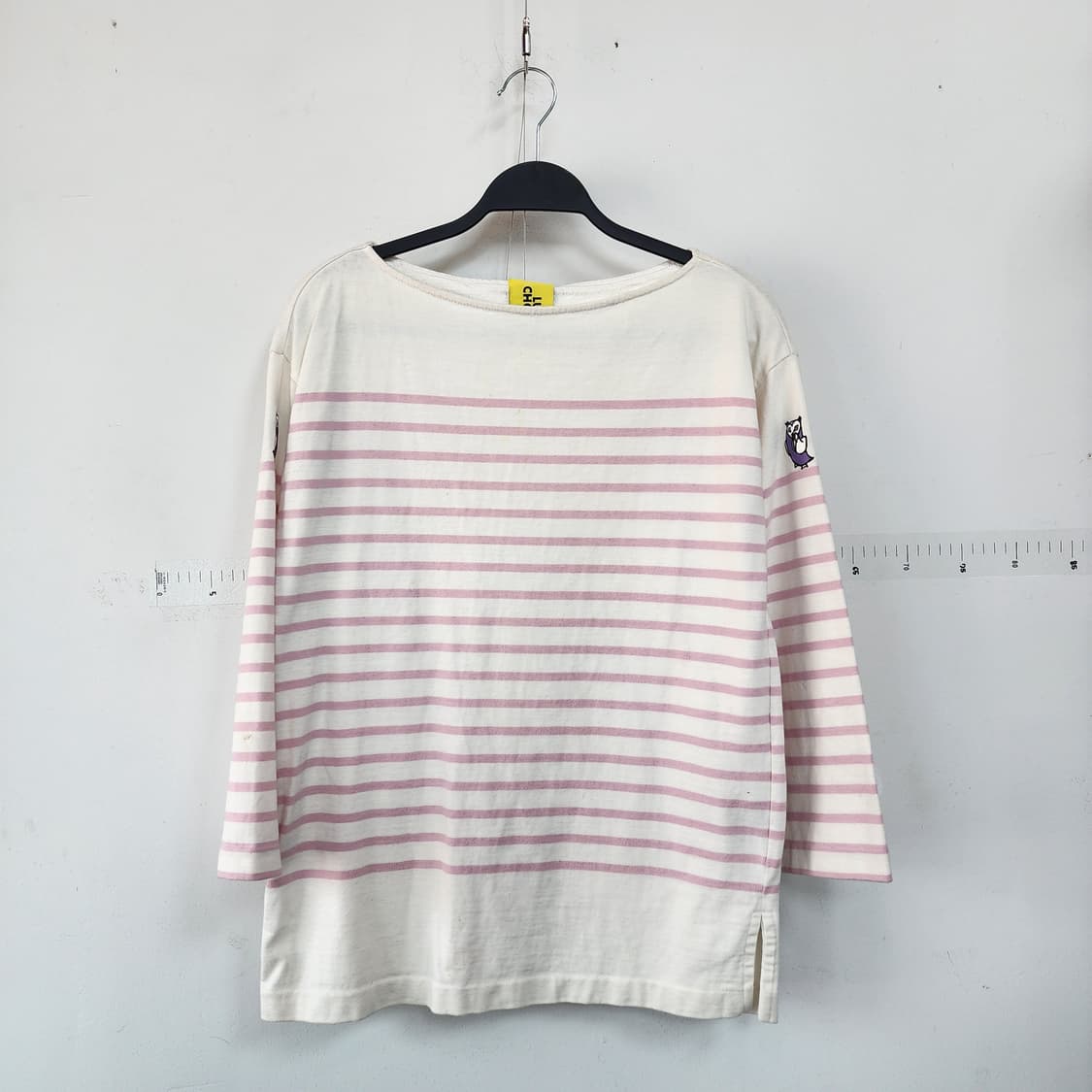 럭키슈에뜨 티셔츠 스트라이프 긴팔 상품이미지1