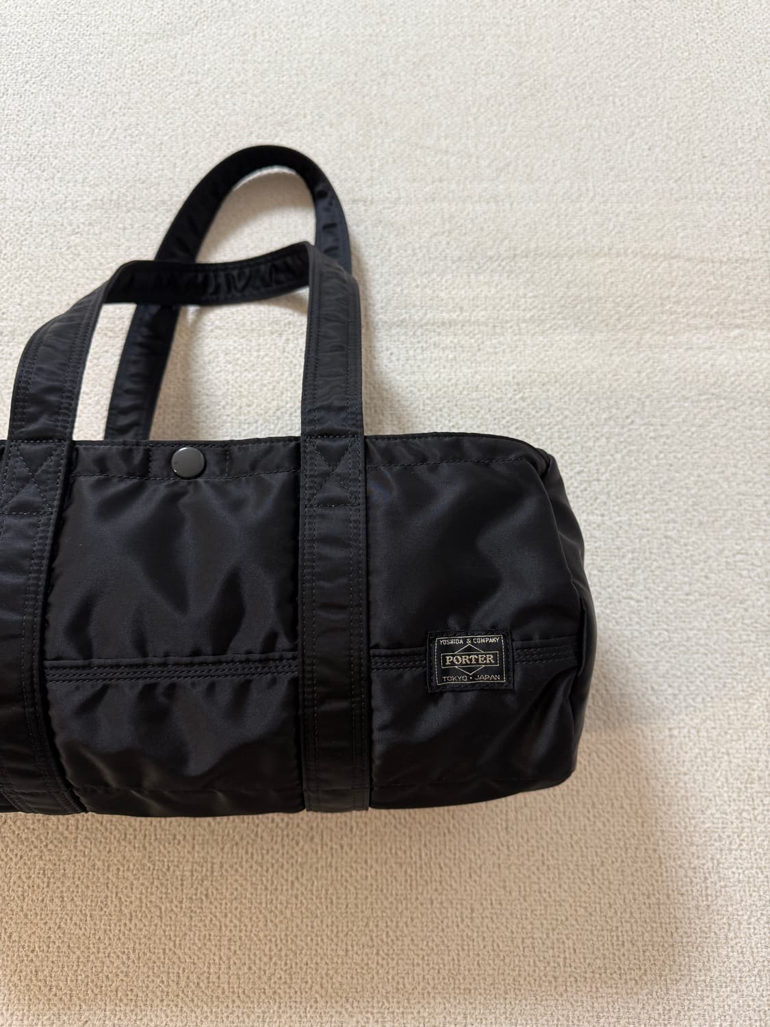 (미사용급) PORTER 포터 탱커 더플백 L 블랙 보스턴백 상품이미지3