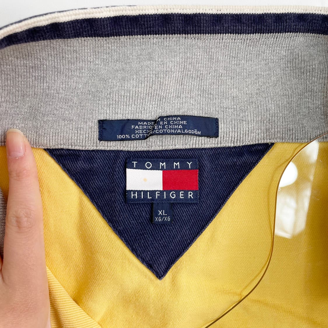 B1 타미힐피거 올드스쿨 코튼 아노락 105사이즈 상품이미지7