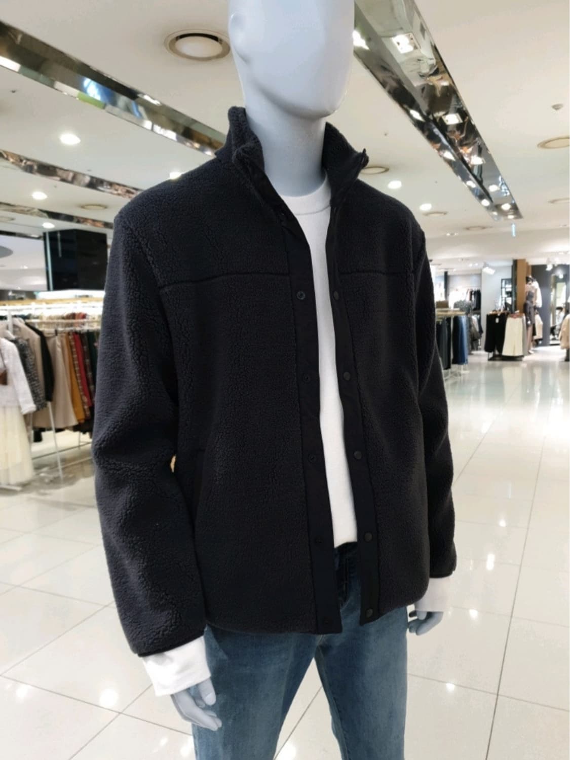 프로젝트엠 플리스 후리스 뽀글이 점퍼(챠콜그레이/105) 상품이미지9