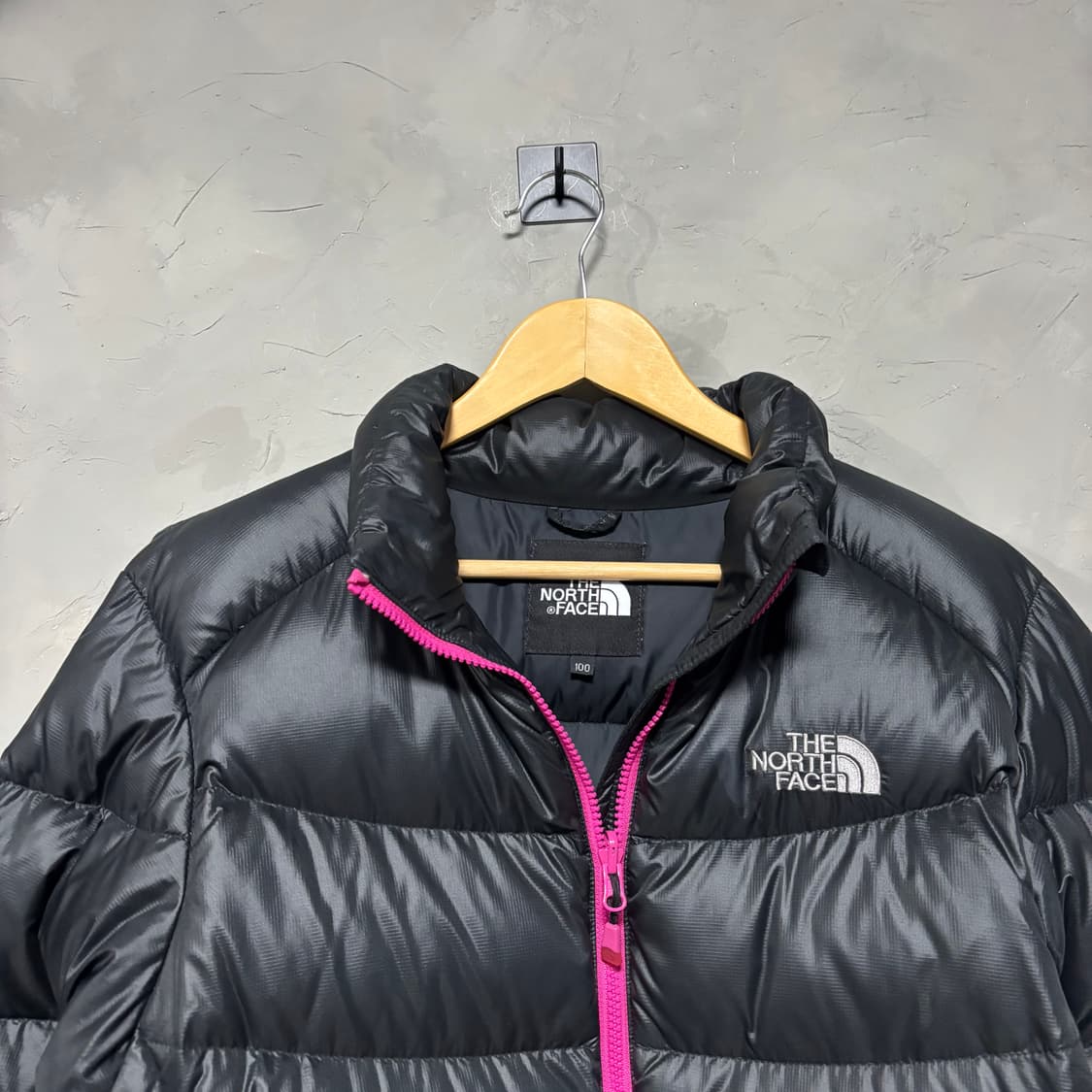노스페이스 600 구스다운 패딩 블랙핑크 상품이미지2
