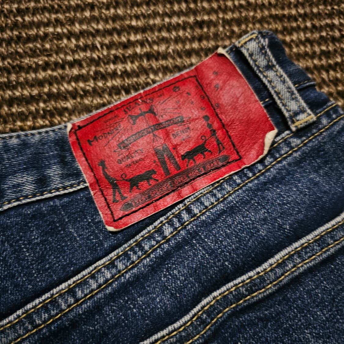 모드나인 워싱 데님 33 상품이미지3