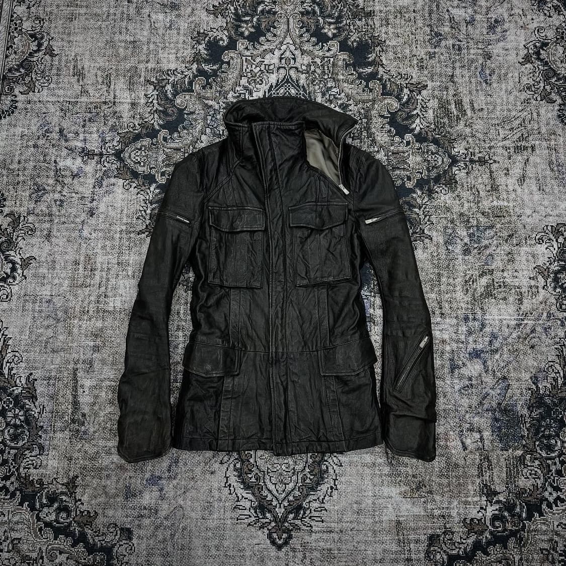 Bajra 00’s archive high neck leather 상품이미지2