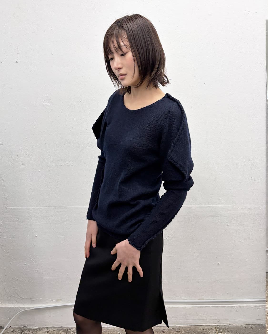 베로니크 르로이 박스-숄더 니트 상품이미지3