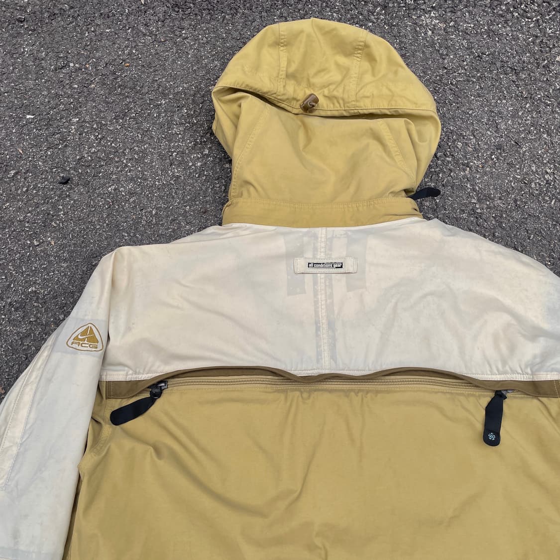 00s 나이키 acg 스톰핏 올드스쿨 배색 고프코어 트랙자켓 바람막이 L 상품이미지6