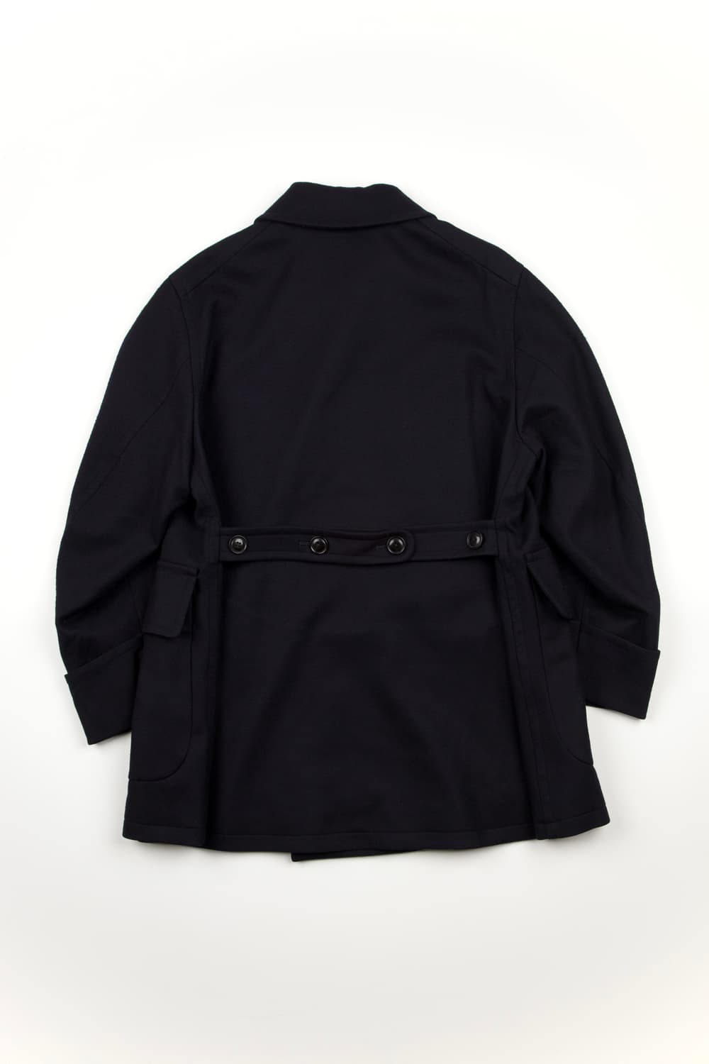 URU TOKYO 더블브레스티드 울 코트 다크네이비 상품이미지5