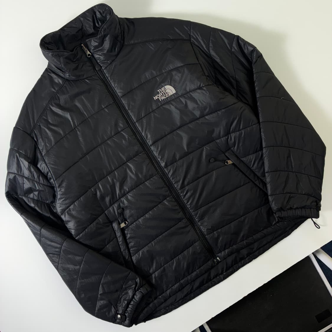 The North Face 노스페이스 유광 패티드 패딩 자켓 상품이미지1