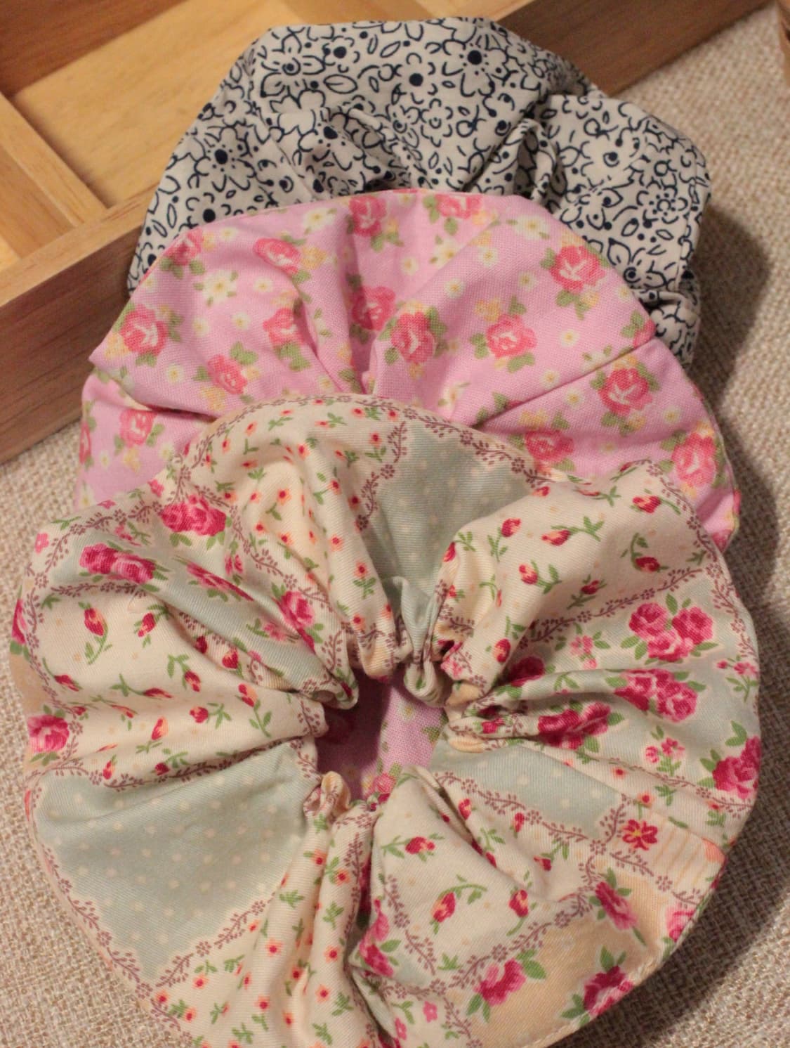 핸드메이드 스크런치 3개세트 상품이미지2