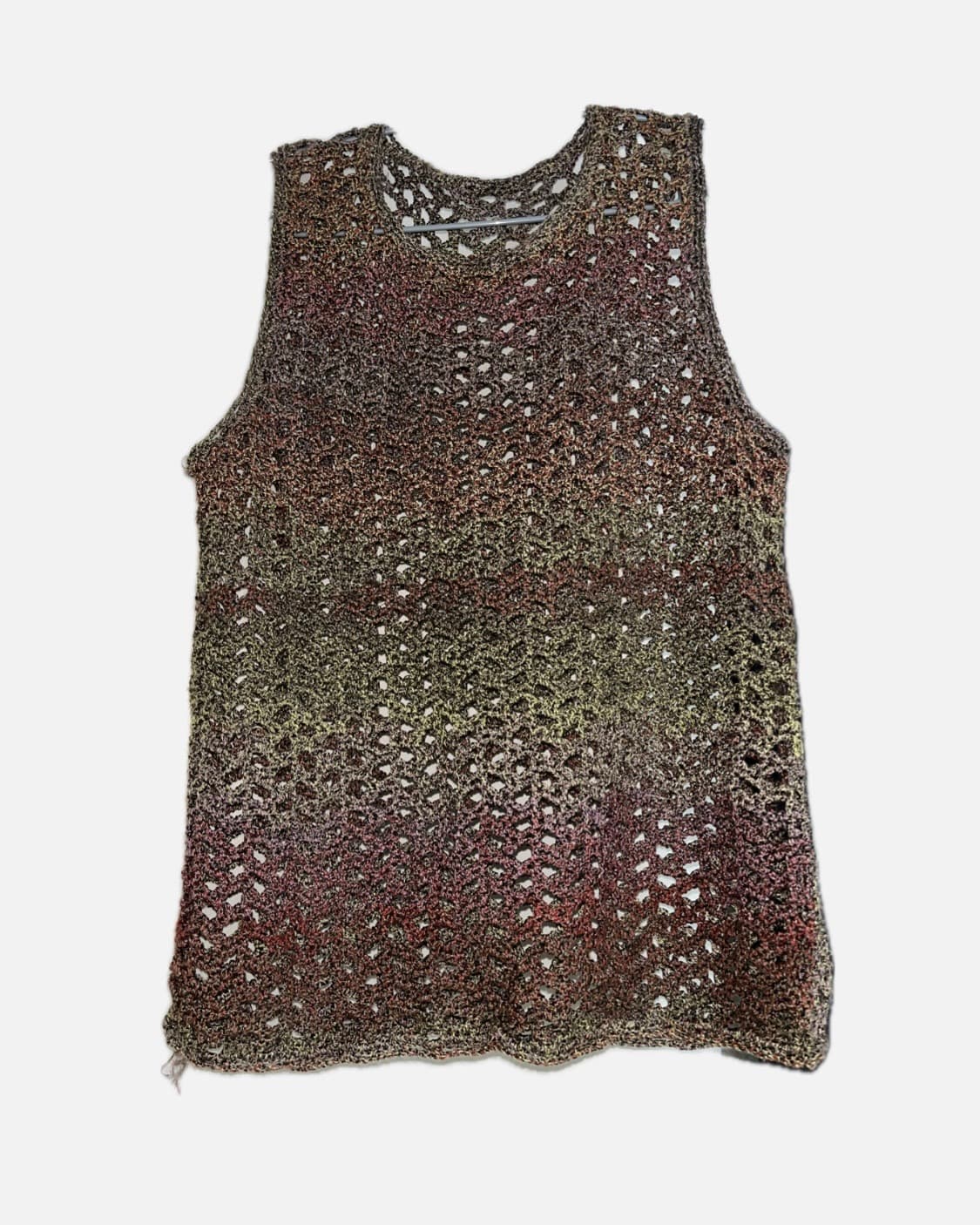 보헤미안 크로셰 니트 베스트 상품이미지1