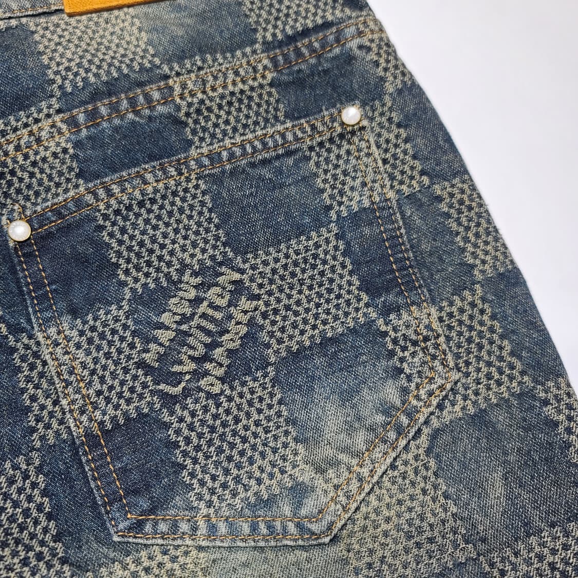 루이비통 다미에 워시드 데님 팬츠[35~36] 상품이미지6