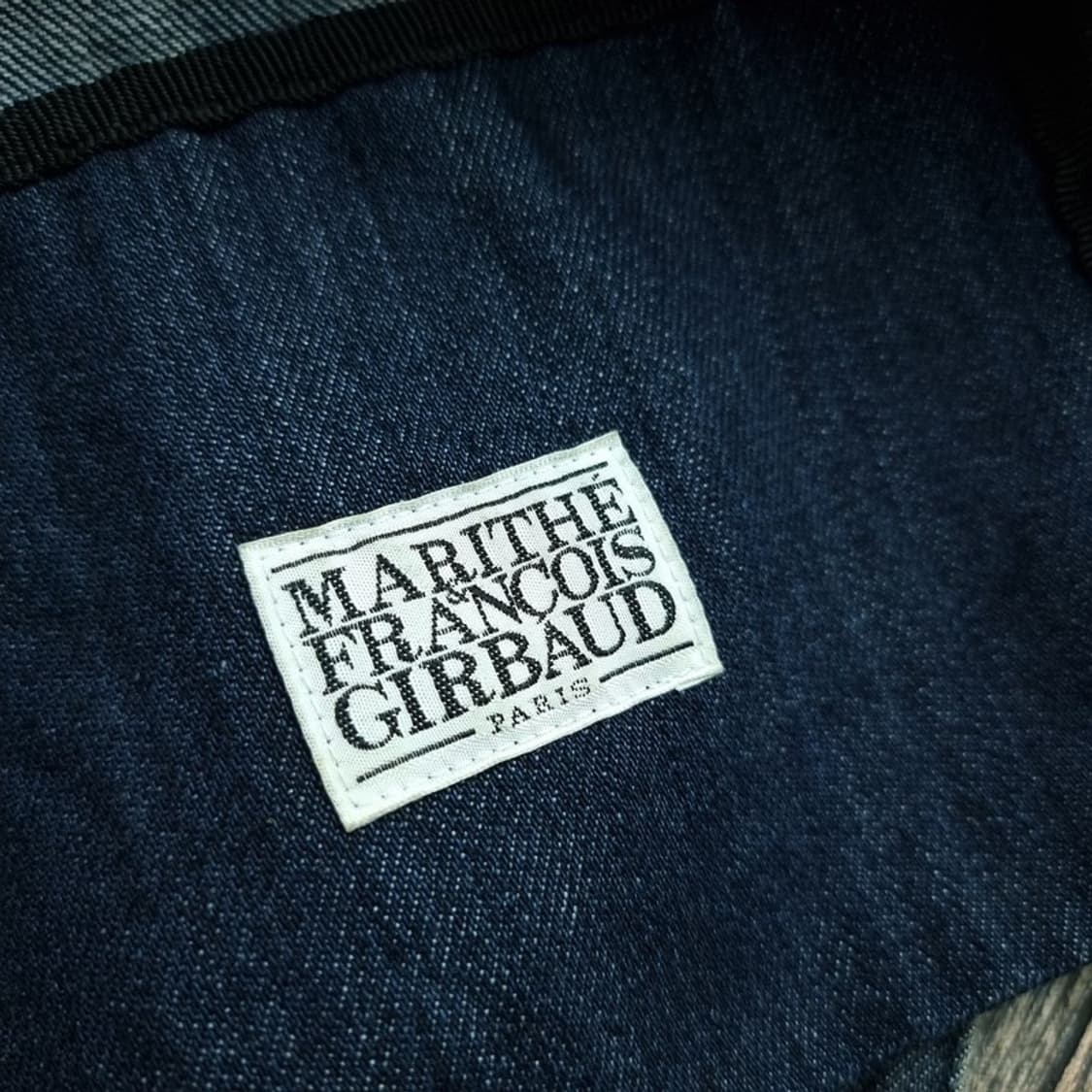 [마리떼프랑소와저버] 빅로고 프린팅 데님 에코백 토트백 M19778 상품이미지8