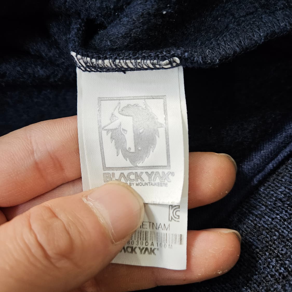 100 블랙야크 네이비 패딩 자켓 0313Y 상품이미지4