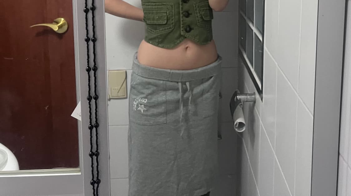 Converse skirt 상품이미지2