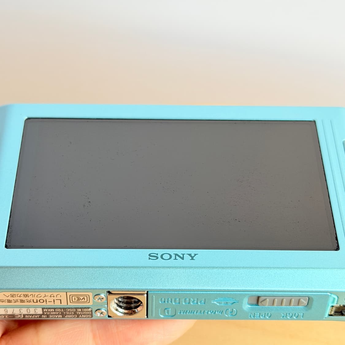 🩵레어 컬러)쨍한 아이스 블루🩵소니 사이버샷 DSC-T90 상품이미지5